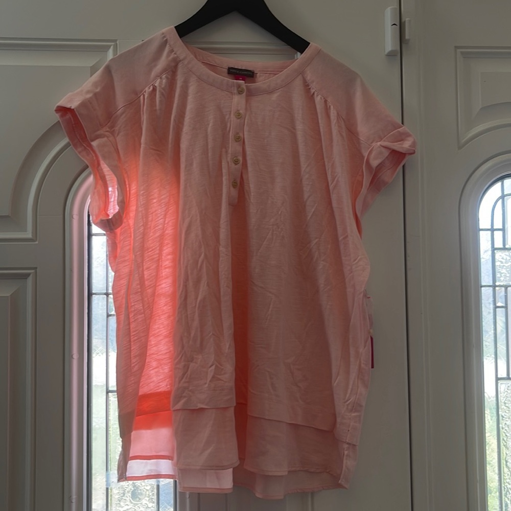 Brand new with tags Vince Camuto tiered blouse